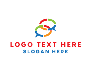 Modern - Modern Chatting App logo design