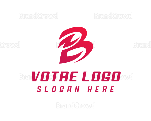 Generic Brand Letter B Logo