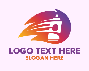 Spray Can - Gradient Panel Beater Service logo design