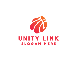 Basketball Sports Ball logo design