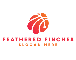 Basketball Sports Ball logo design