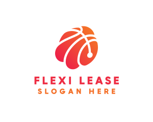 Basketball Sports Ball logo design