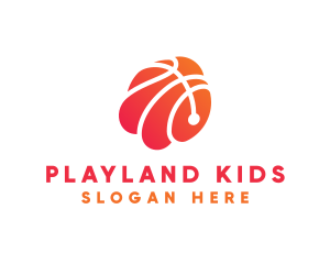 Basketball Sports Ball logo design