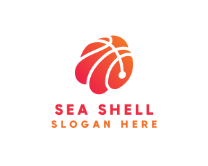 Basketball Sports Ball logo design