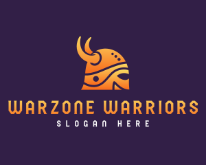 Warrior Norse Helmet logo design