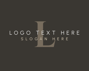 Lettermark - Elegant Business Agency logo design