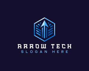 Modern Arrow Growth  logo design