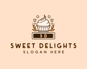 Pastry Cake Muffin logo design