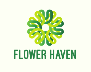 Nature Botanical Flower logo design