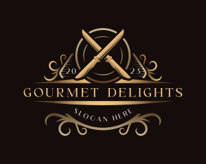 Deluxe Culinary Diner logo design