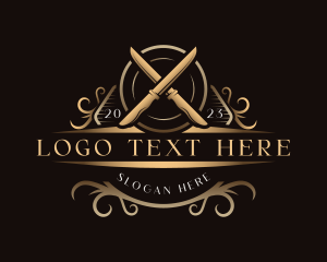 Elegant - Deluxe Culinary Diner logo design