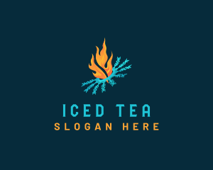 Fire Ice Thermal logo design