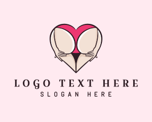 Sexy Woman Bikini Logo