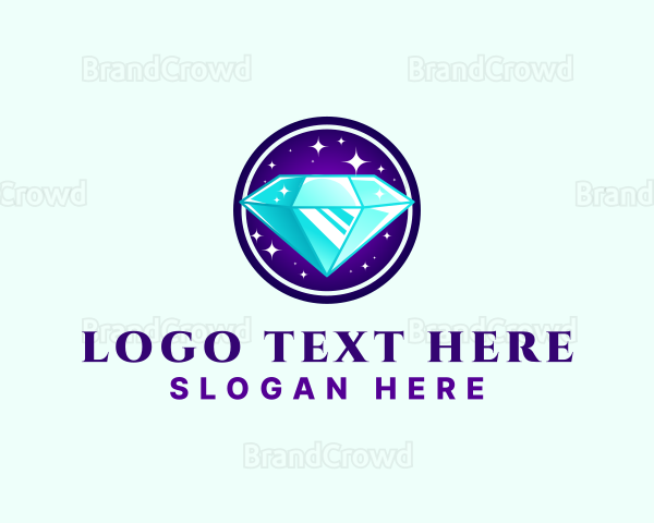 Luxury Diamond Jewelry Logo