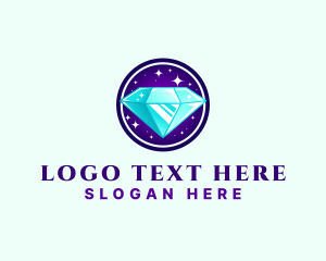 Glam - Luxury Diamond Jewelry logo design