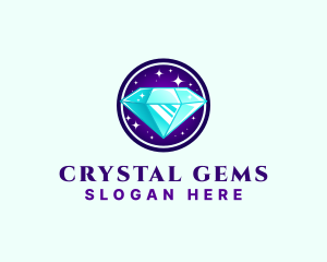 Luxury Diamond Jewelry logo design