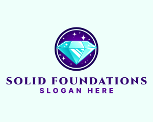 High End - Luxury Diamond Jewelry logo design