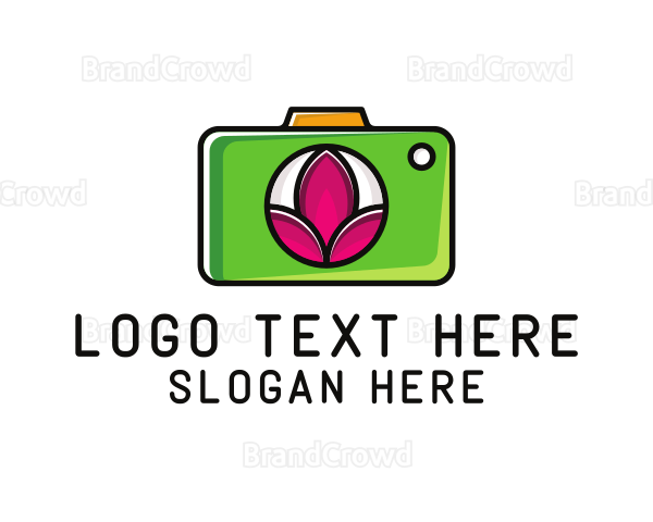 Lotus Flower Camera Logo