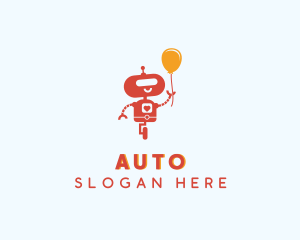 Balloon Toy Robot  Logo