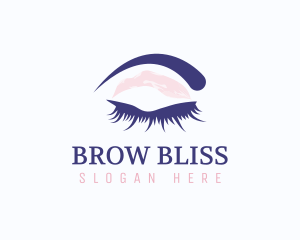 Lashes Model Beauty logo design