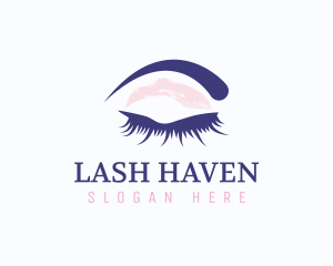 Lashes Model Beauty logo design