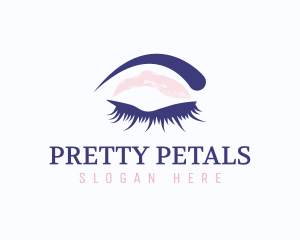 Lashes Model Beauty logo design