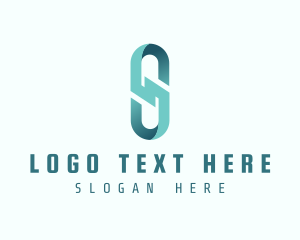 Company - Digital Startup Letter S logo design