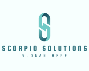 Digital Startup Letter S logo design