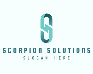 Digital Startup Letter S logo design