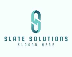 Digital Startup Letter S logo design