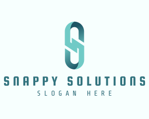 Digital Startup Letter S logo design