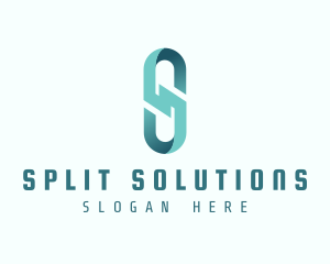 Digital Startup Letter S logo design