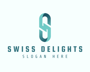 Digital Startup Letter S logo design