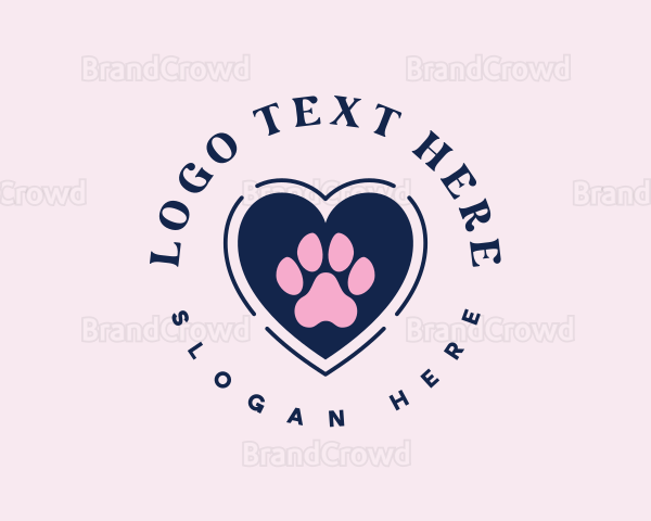 Paw Heart Care Logo