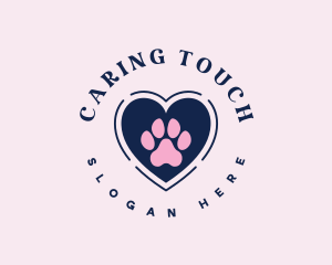 Care - Paw Heart Care logo design