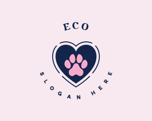 Heart - Paw Heart Care logo design