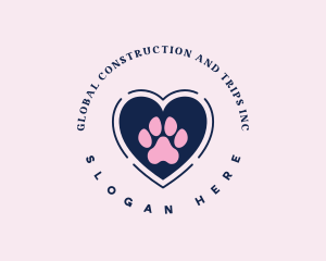 Veterinary - Paw Heart Care logo design