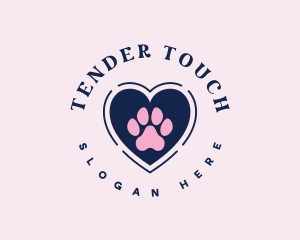 Care - Paw Heart Care logo design