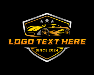 Race Car - Car Automotive Detailing logo design