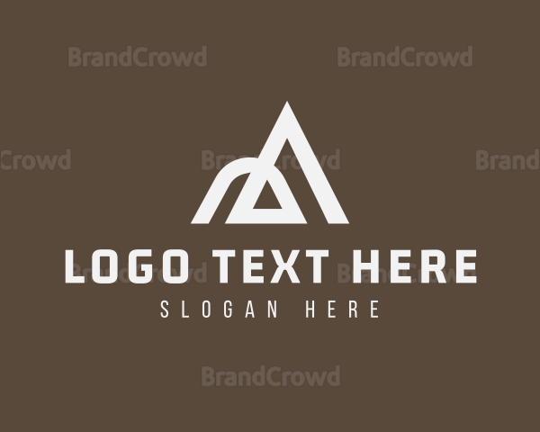 Modern Letter A Logo