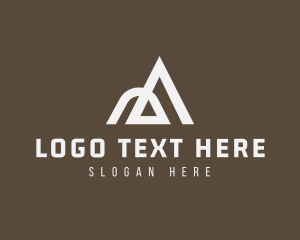 Tech Company - Modern Letter A logo design