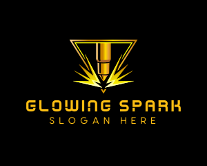 Laser Ironwork Fabrication logo design