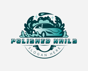 Bubble Car Wash logo design