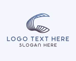 Laboratory - Digital Biotech Lab Letter C logo design