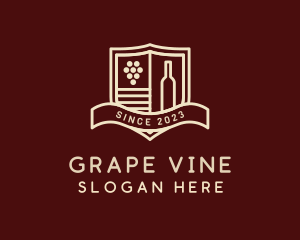 Grape - Grape Wine Drink logo design