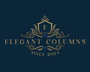 Elegant Crest Boutique logo design