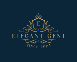 Elegant Crest Boutique logo design