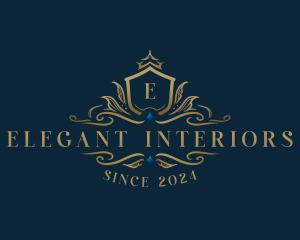 Elegant Crest Boutique logo design