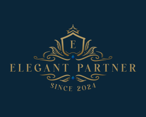 Elegant Crest Boutique logo design