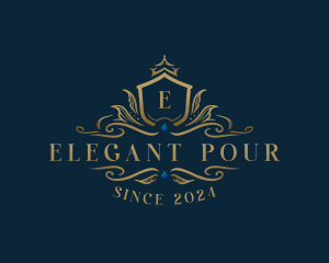 Elegant Crest Boutique logo design